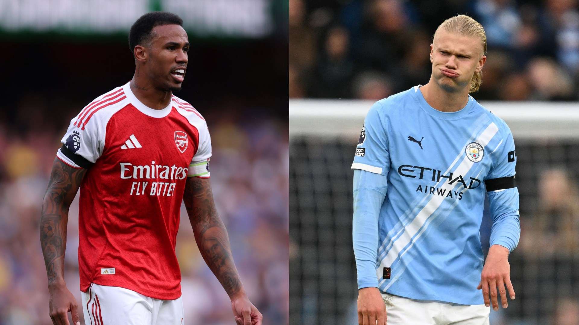 Arteta admits Gabriel relishing chance to face in-form Haaland  