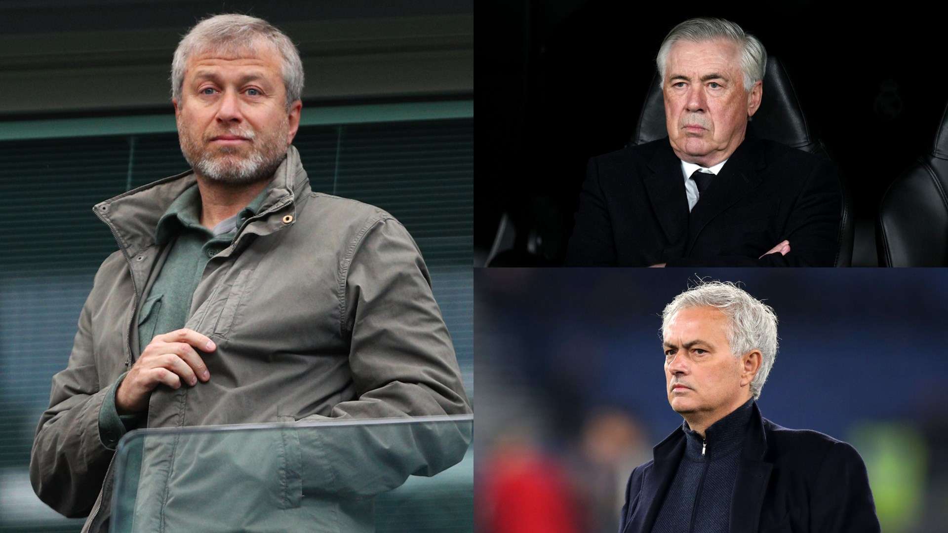 Ancelotti reveals Abramovich’s opinion of Mourinho cost him his job  