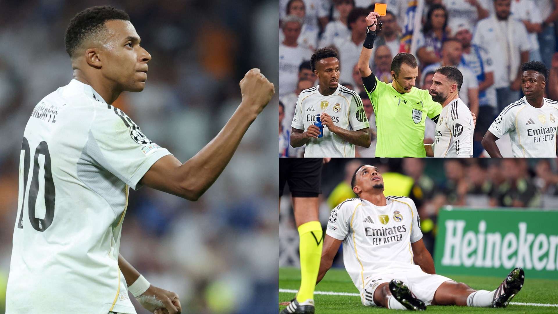 Mbappe keeps his cool after Carvajal's moment of madness  