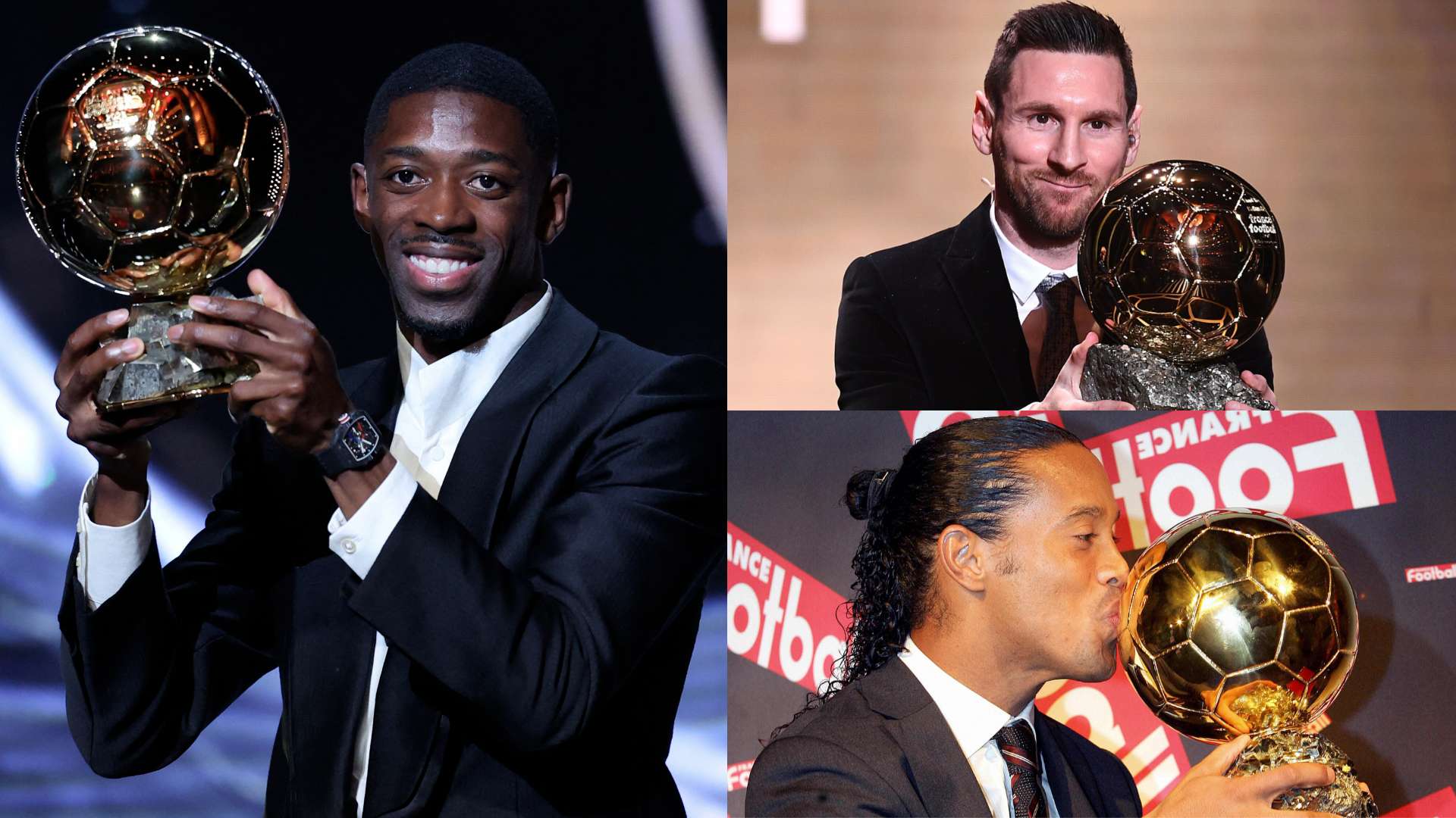 BdO winner Dembele joins Messi & Ronaldinho in elite trophy club  