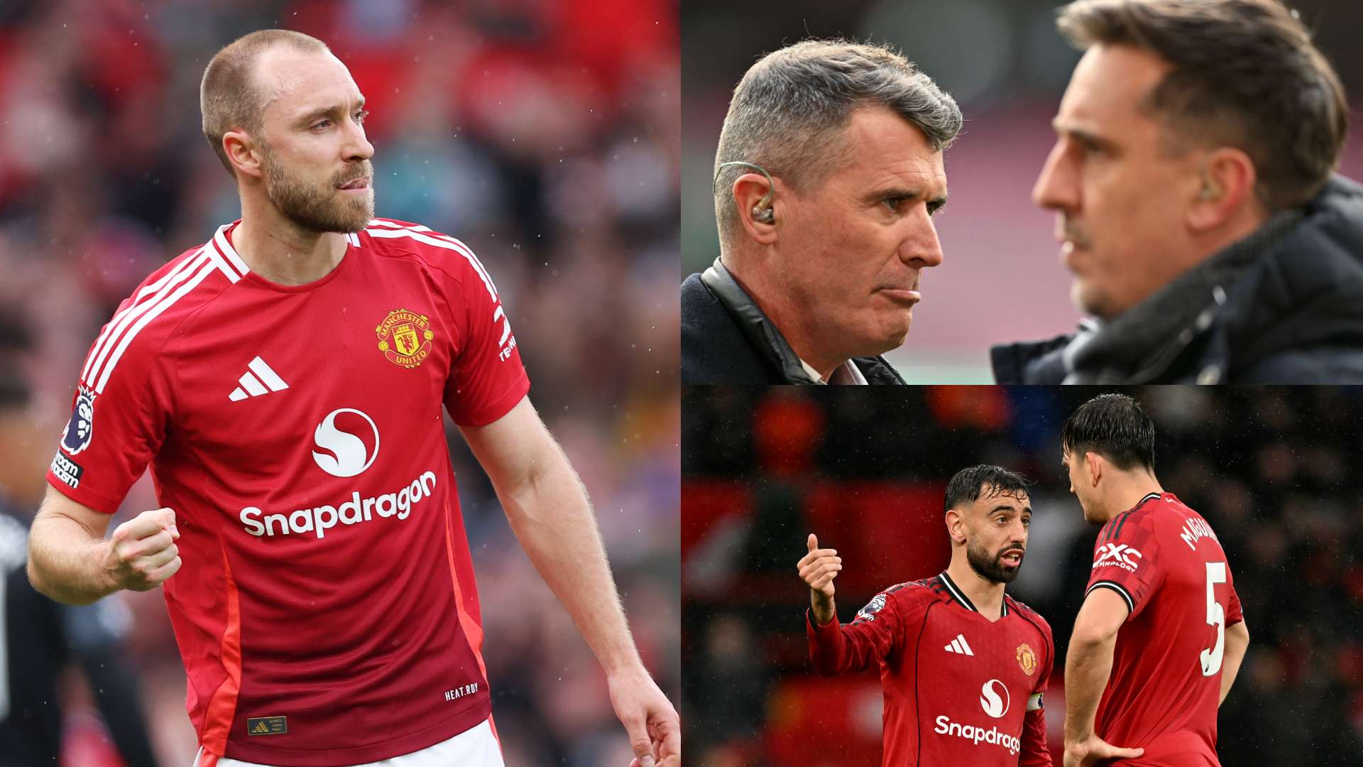 Eriksen admits Man Utd legends 'not helping' with public criticism  