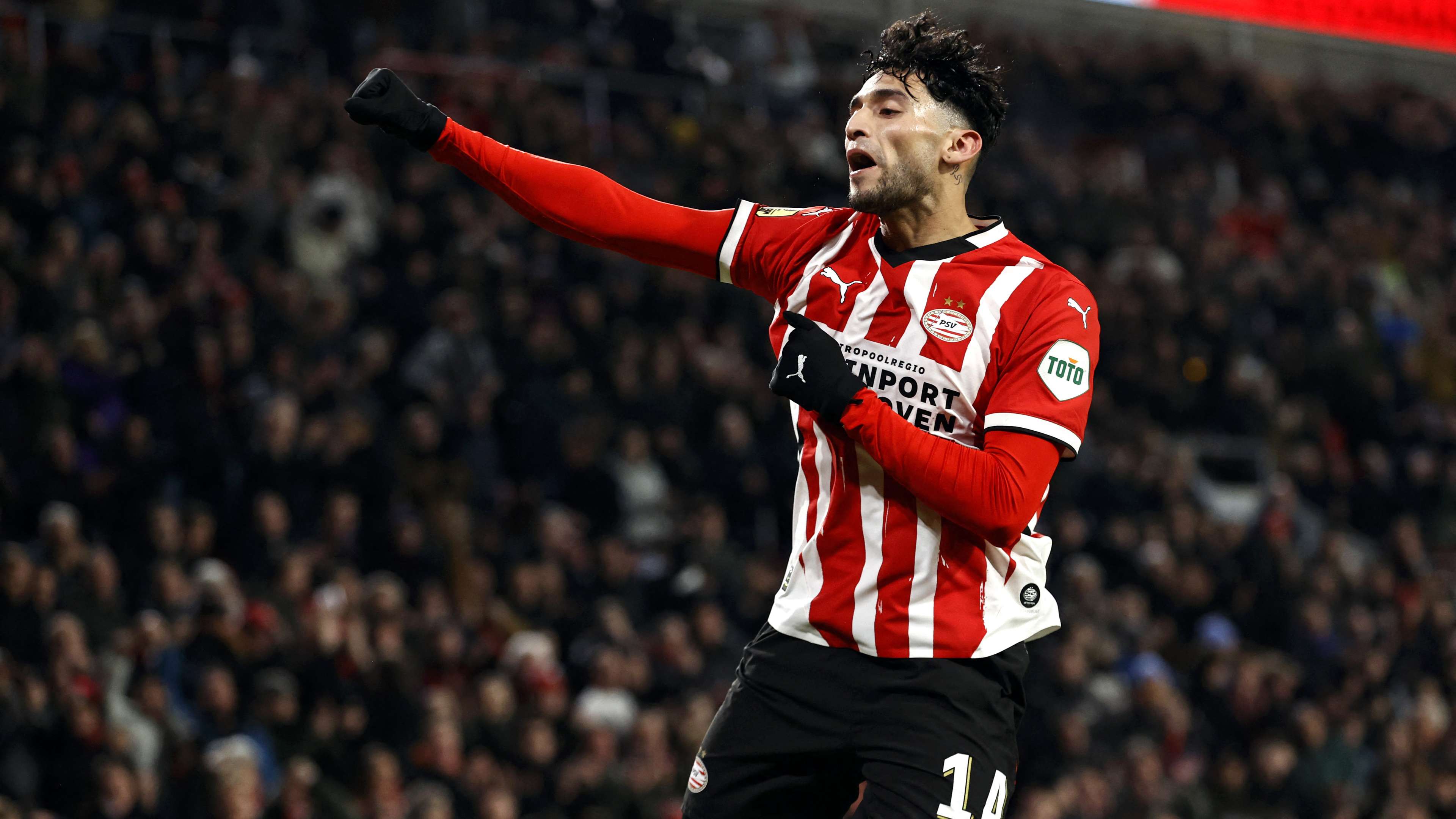 Pepi scores brace as PSV Eindhoven defeats NEC Nijmegen  