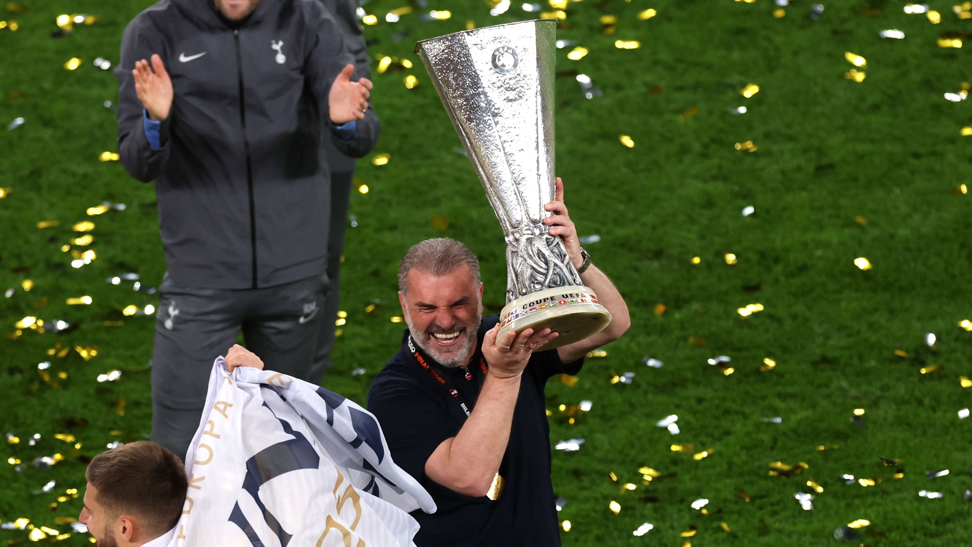 Postecoglou knew of Spurs sacking before Europa parade  
