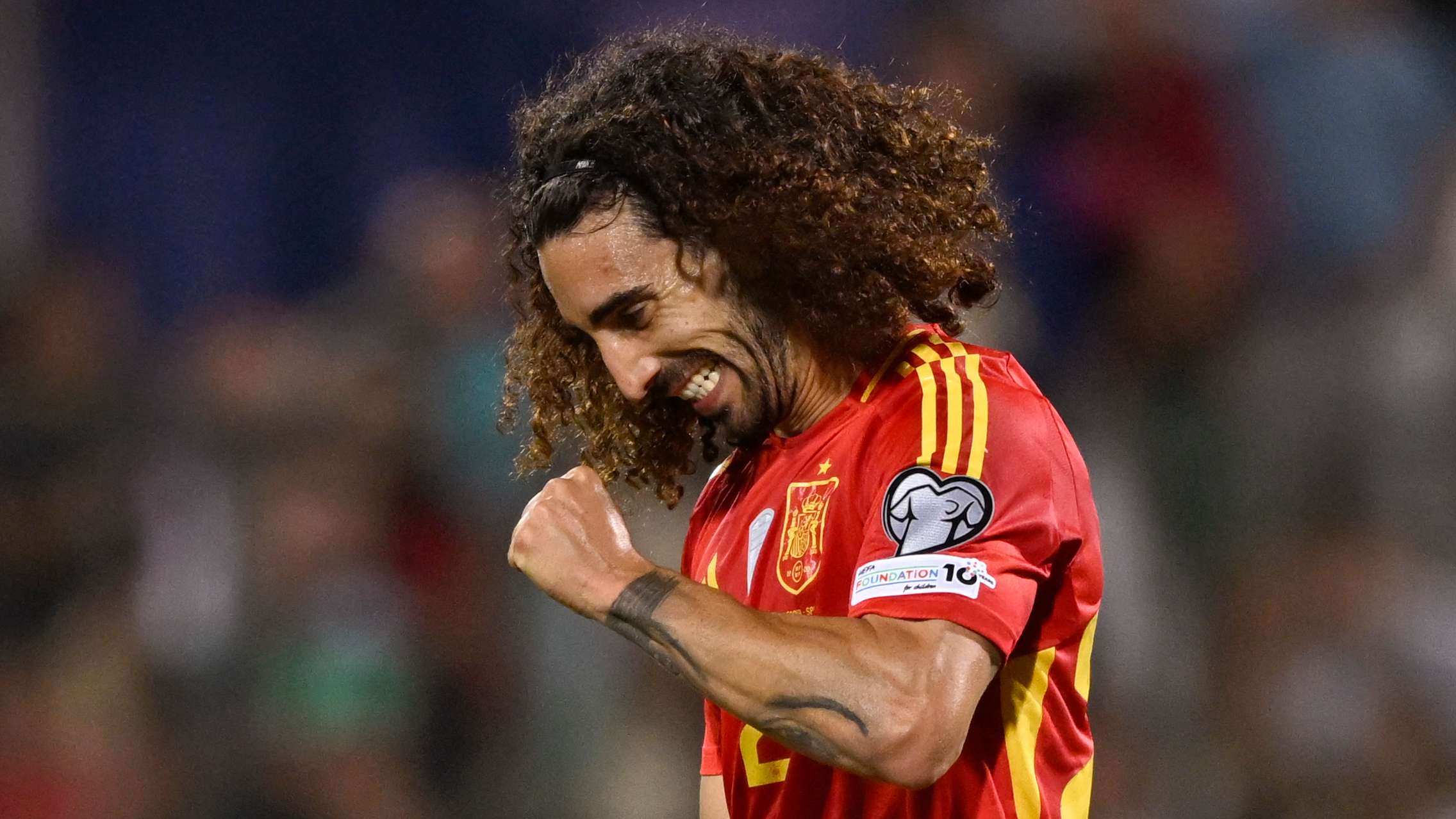 Cucurella receives glowing praise from Spain boss after first goal  