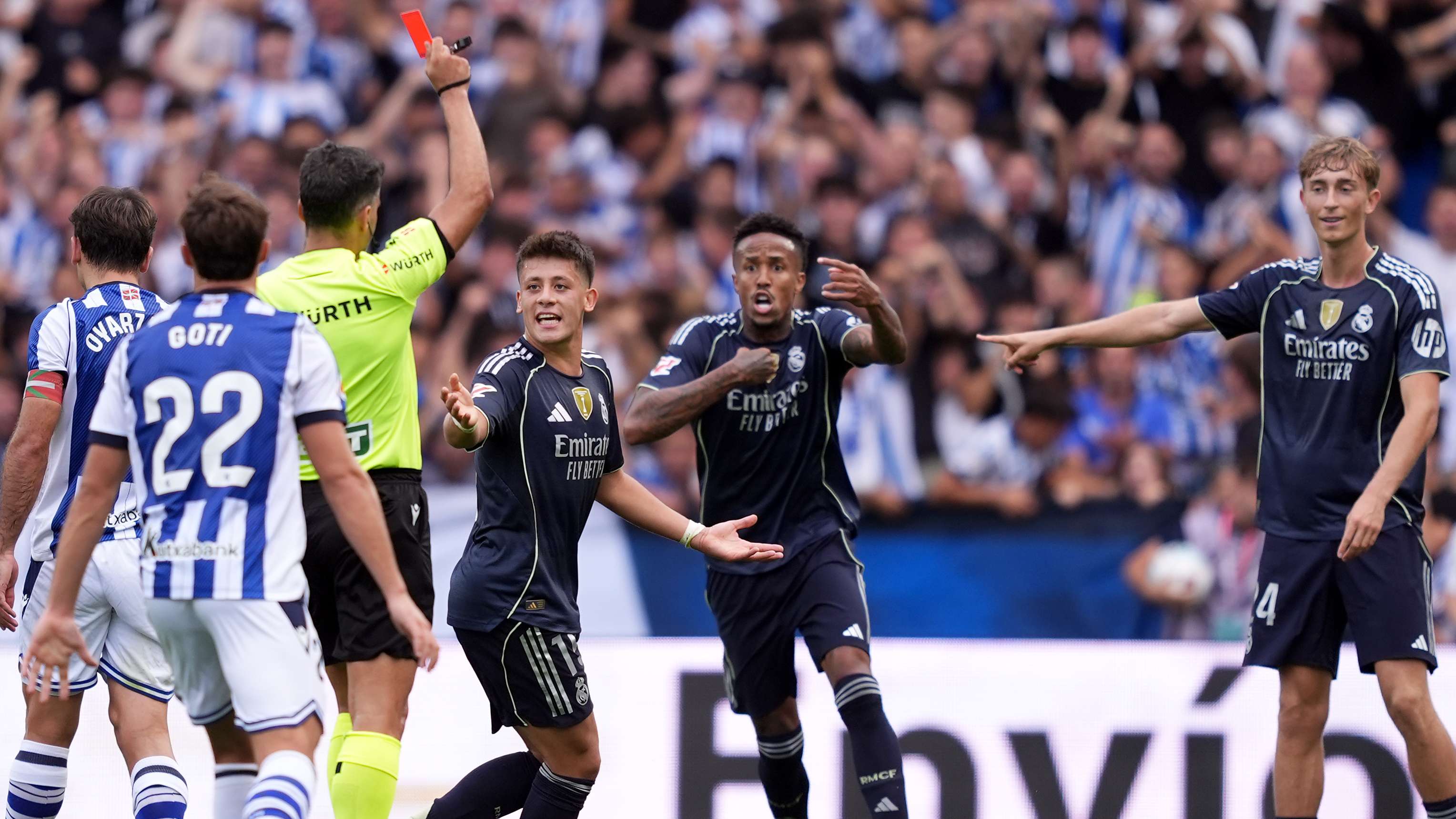 Alonso: Huijsen 'relieved' after Real Madrid win despite red  