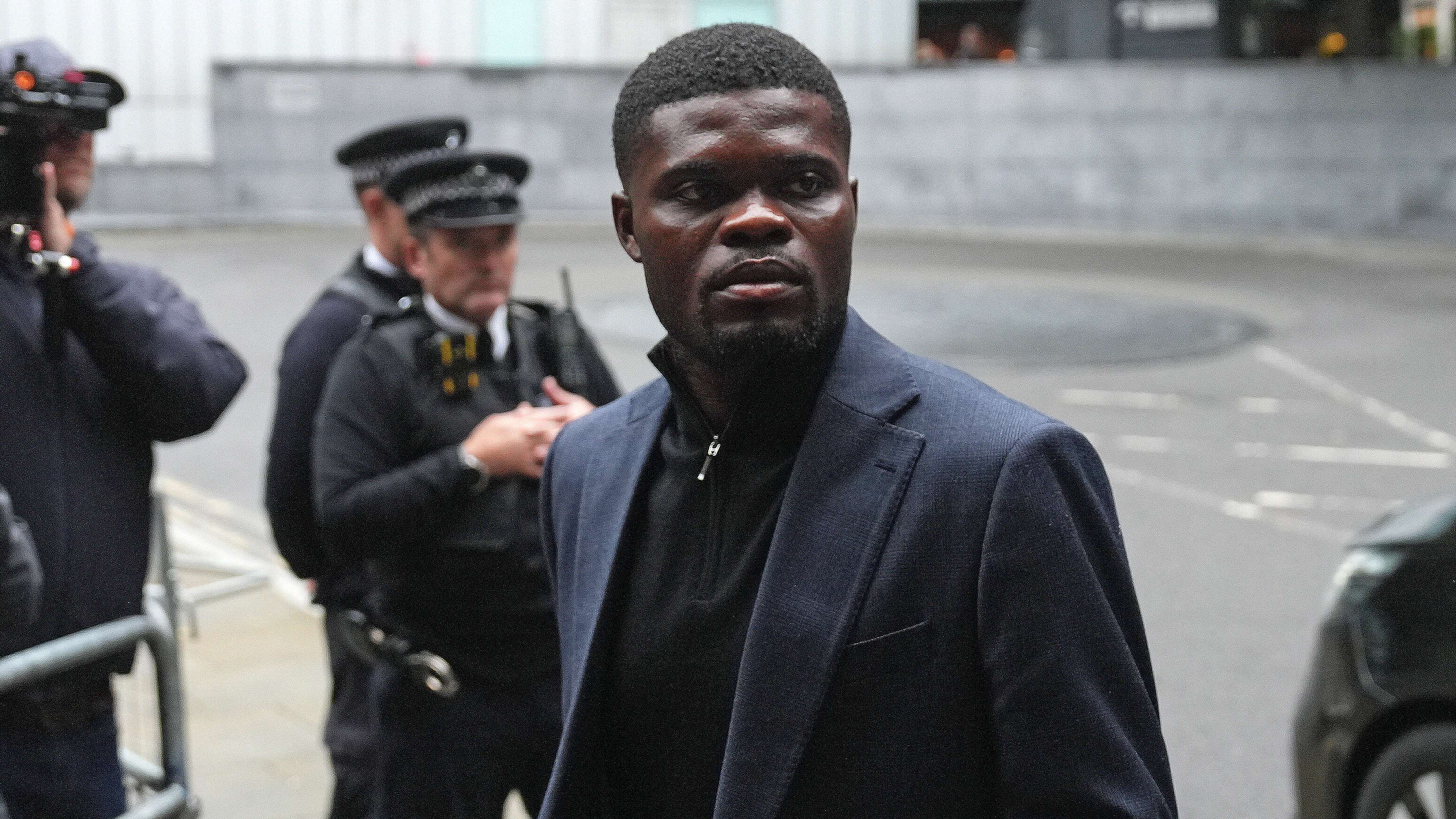 Partey pleads not guilty to rape charges as trial date set  