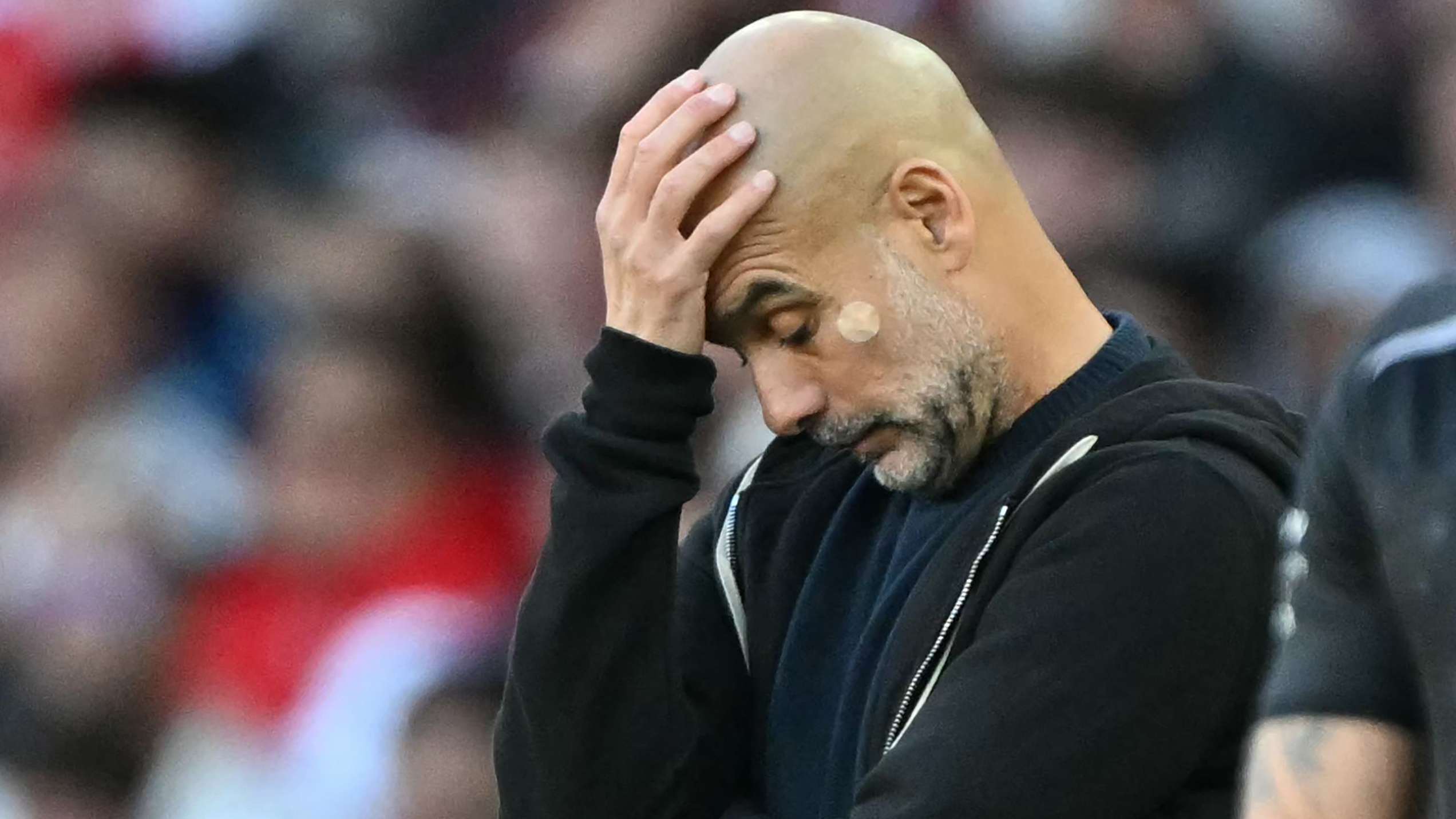 Guardiola jokes City have reluctantly become 'transition team'  