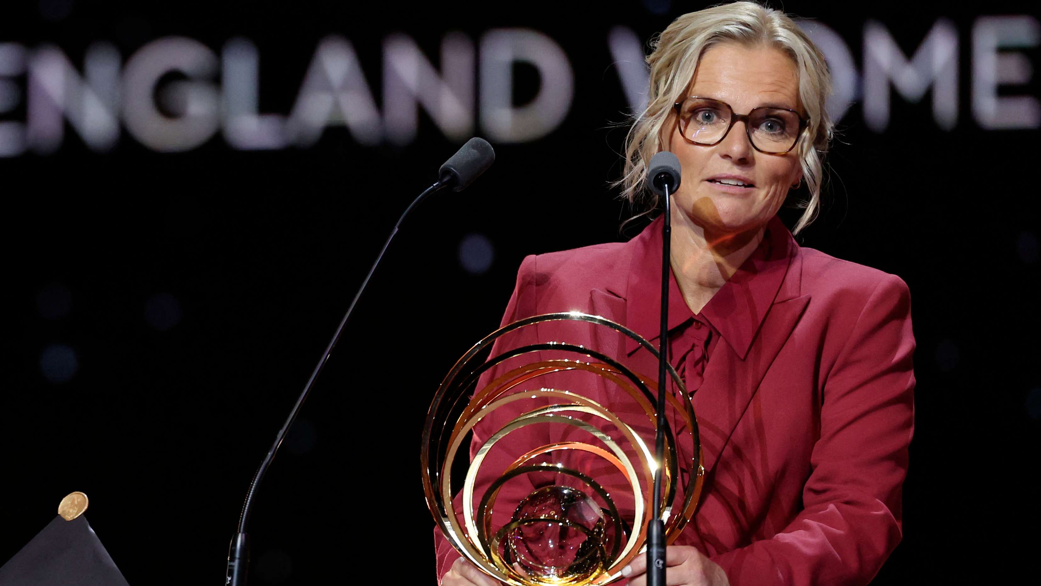 Enrique and Wiegman collect Coach of Year awards at Ballon d'Or  