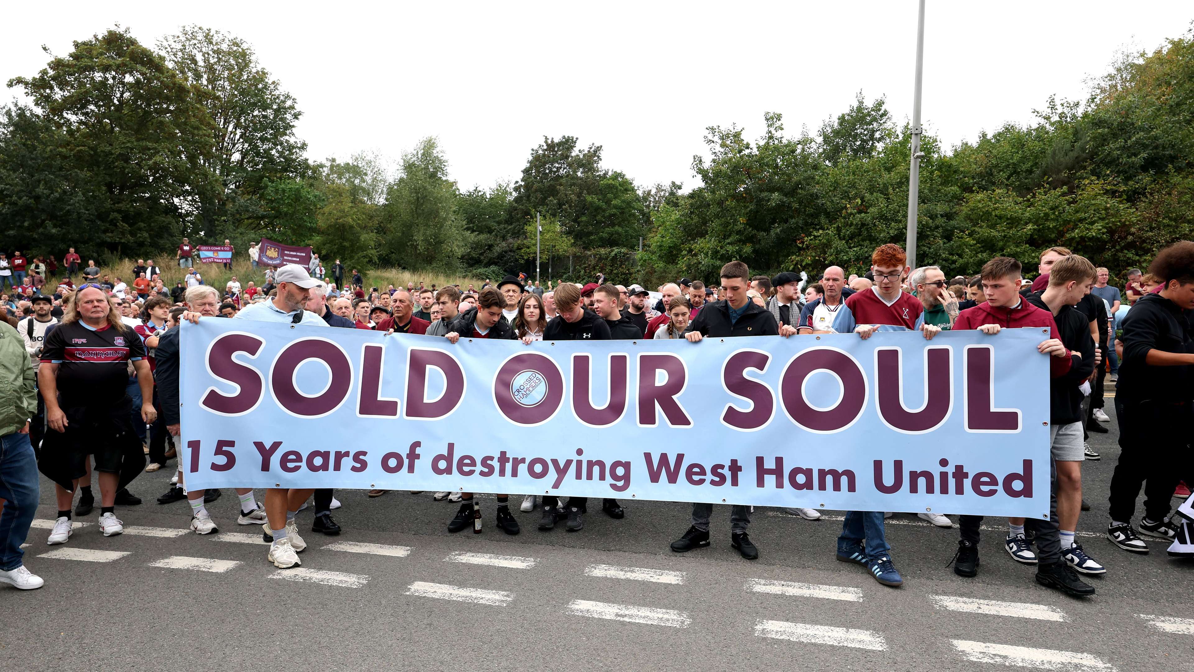 West Ham fans revolt in protest after dismal start under Potter  