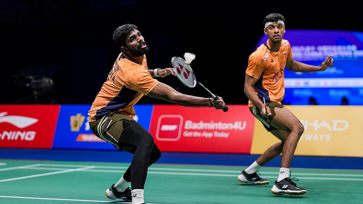 Satwik-Chirag pair finishes runner-up at China Masters 2025  