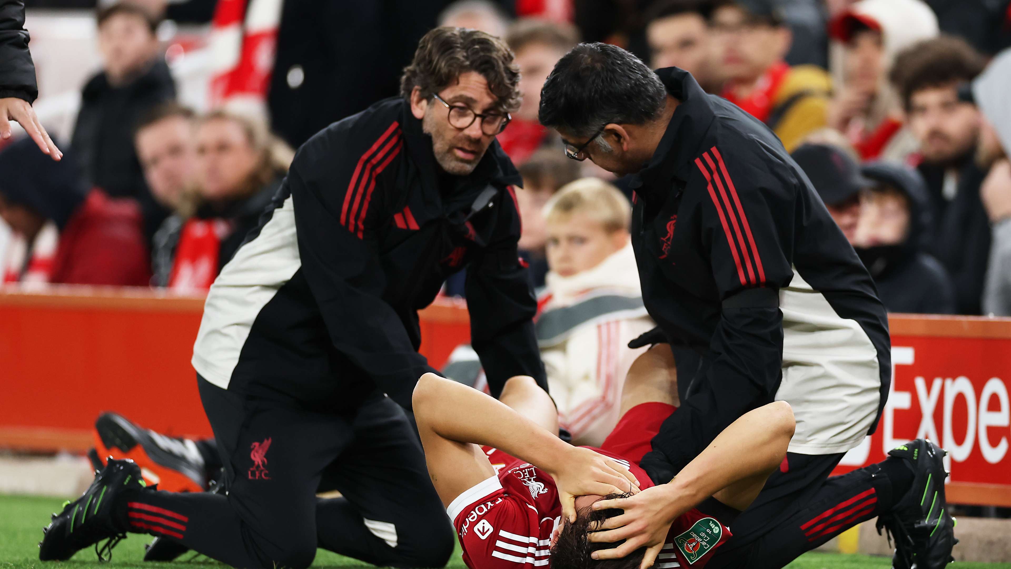 Slot delivers bleak update on Leoni after horror injury on Liverpool debut  