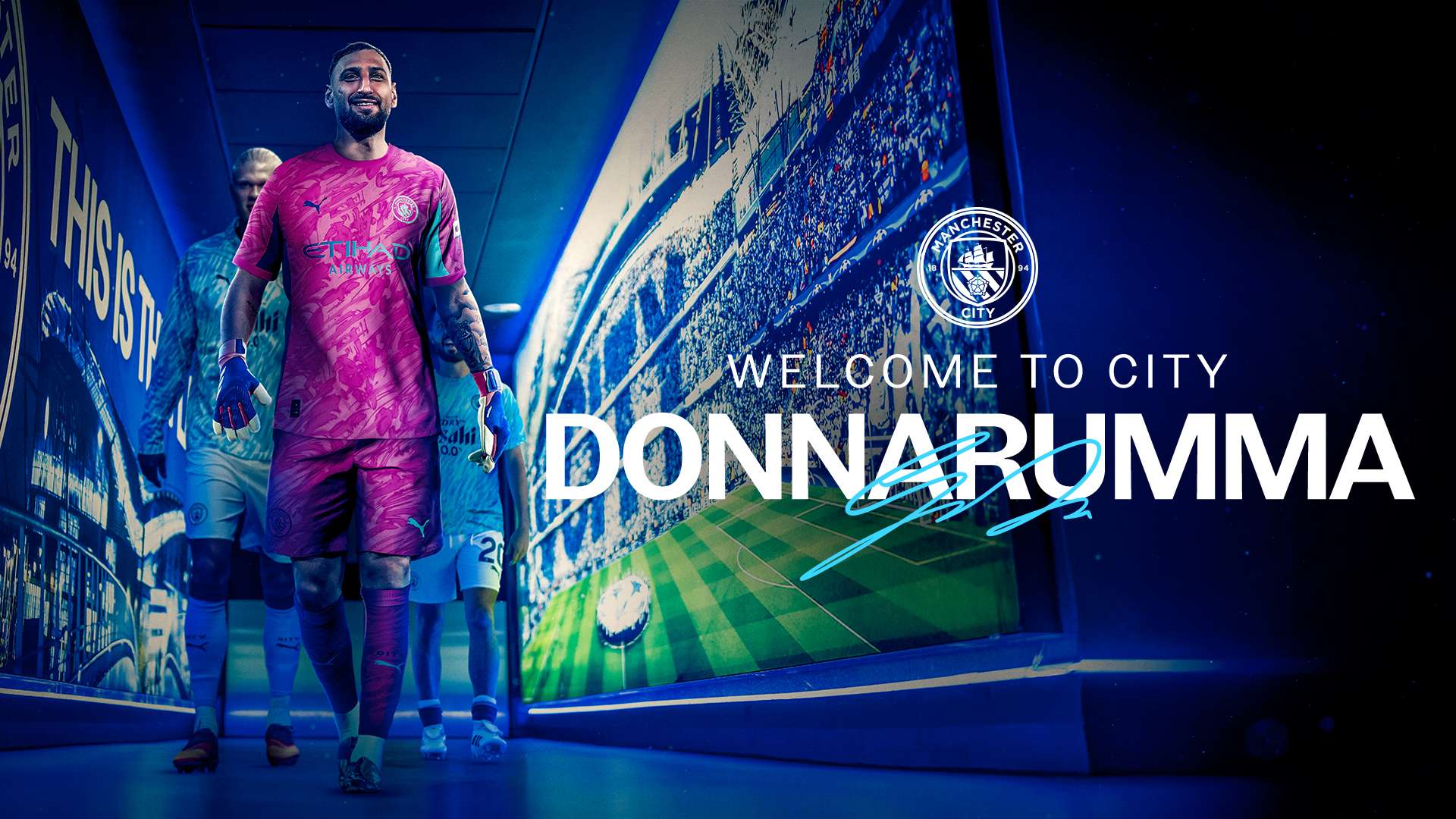Donnarumma completes £26m move to Man City from PSG  