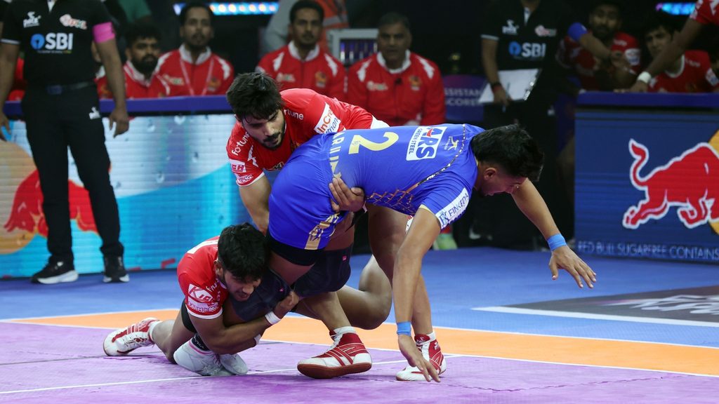 PKL Highlights: Dabang Delhi K.C. vs Jaipur Pink Panthers | Pro Kabaddi League Season 12 | Hindi  