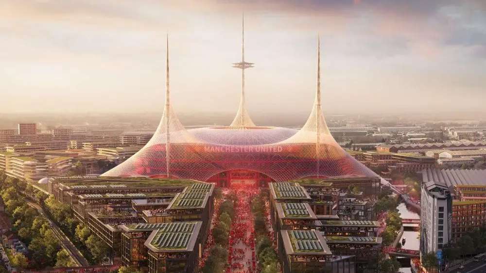 Man Utd to scrap new stadium's controversial canopy design  