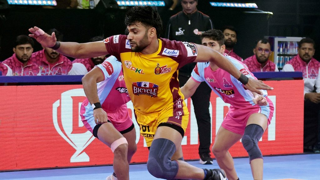 PKL Season 12 Match 13 Preview: Jaipur Pink Panthers vs Telugu Titans – Panthers Aim to Continue Dominance  