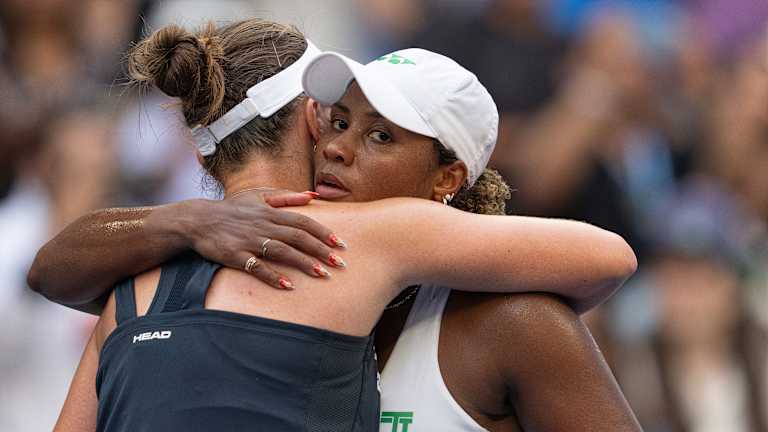Taylor Townsend, doubles No. 1, proves herself a tennis player in full  