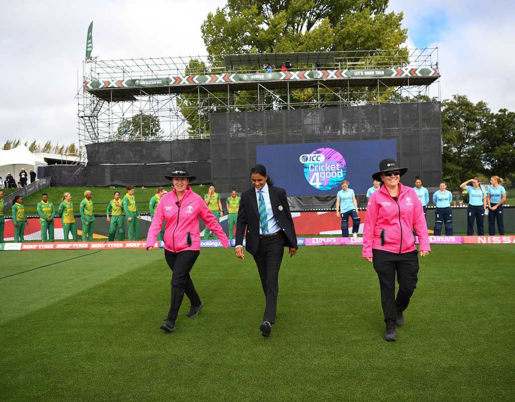 ICC names all-female officiating panel for the Women's ODI World Cup  