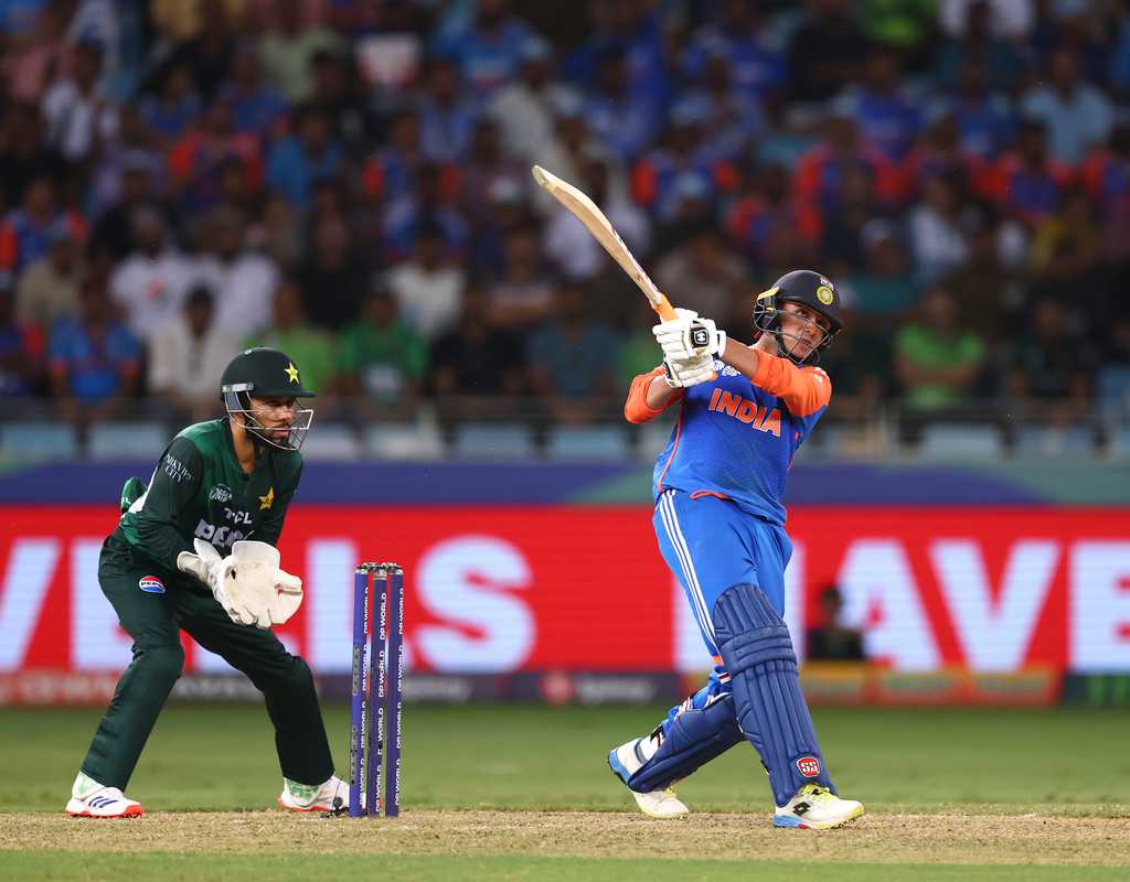 Behind Abhishek Sharma's bat swing  