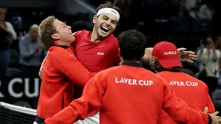 Taylor Fritz: Champagne for Team World, cider for Joao Fonseca to celebrate Laver Cup title  