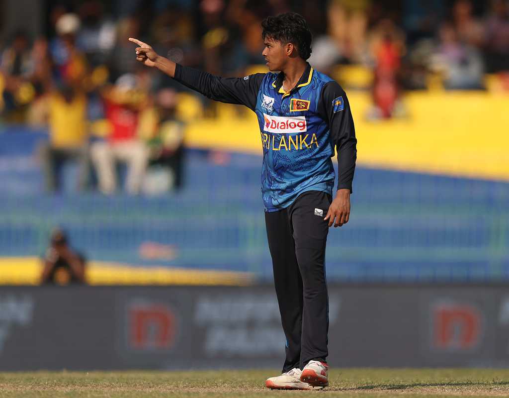 Wellalage displays act of national pride and courage in times of tragedy  