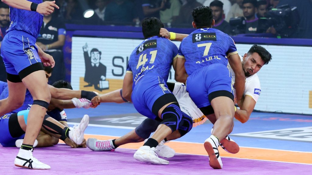 PKL Highlights: Tamil Thalaivas vs UP Yoddhas | Pro Kabaddi League Season 12 | Hindi  