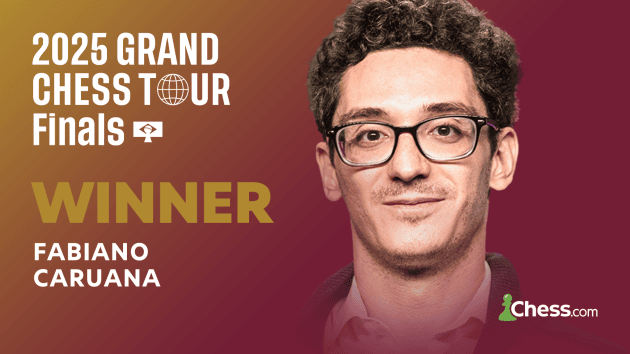 Caruana Wins 2nd Grand Chess Tour Title  