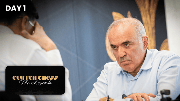 Kasparov Leads Anand As Legends Clash In New Saint Louis Chess Club  