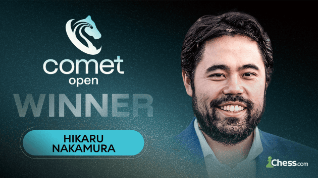 Nakamura Wins 2025 Comet Open   Nakamura Wins 2025 Comet Open