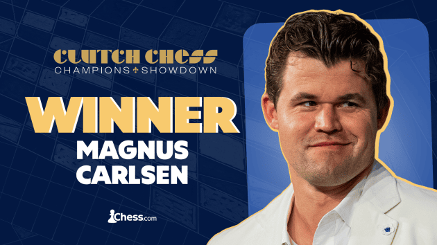 Carlsen Wins Clutch Chess With 2 Games To Spare   Carlsen Wins Clutch Chess With 2 Games To Spare