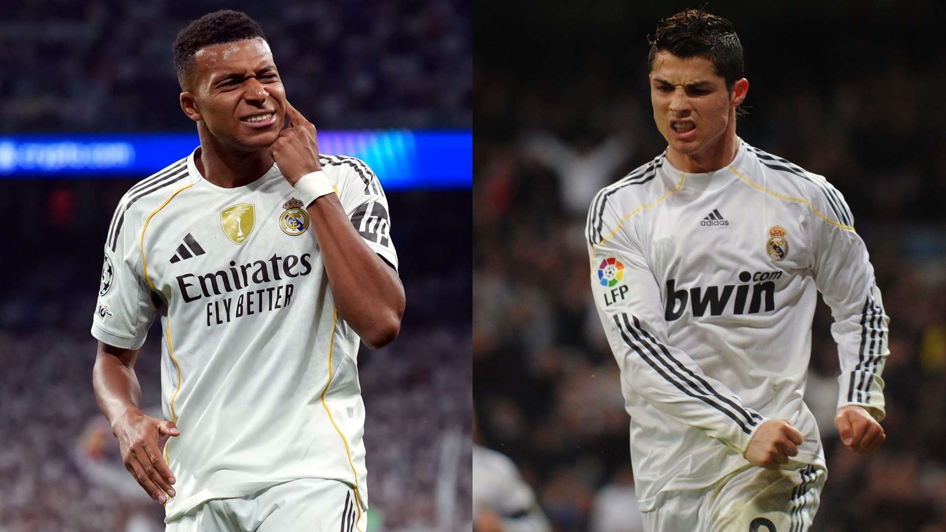 Mbappe on track to BEAT Ronaldo's UCL goals record  