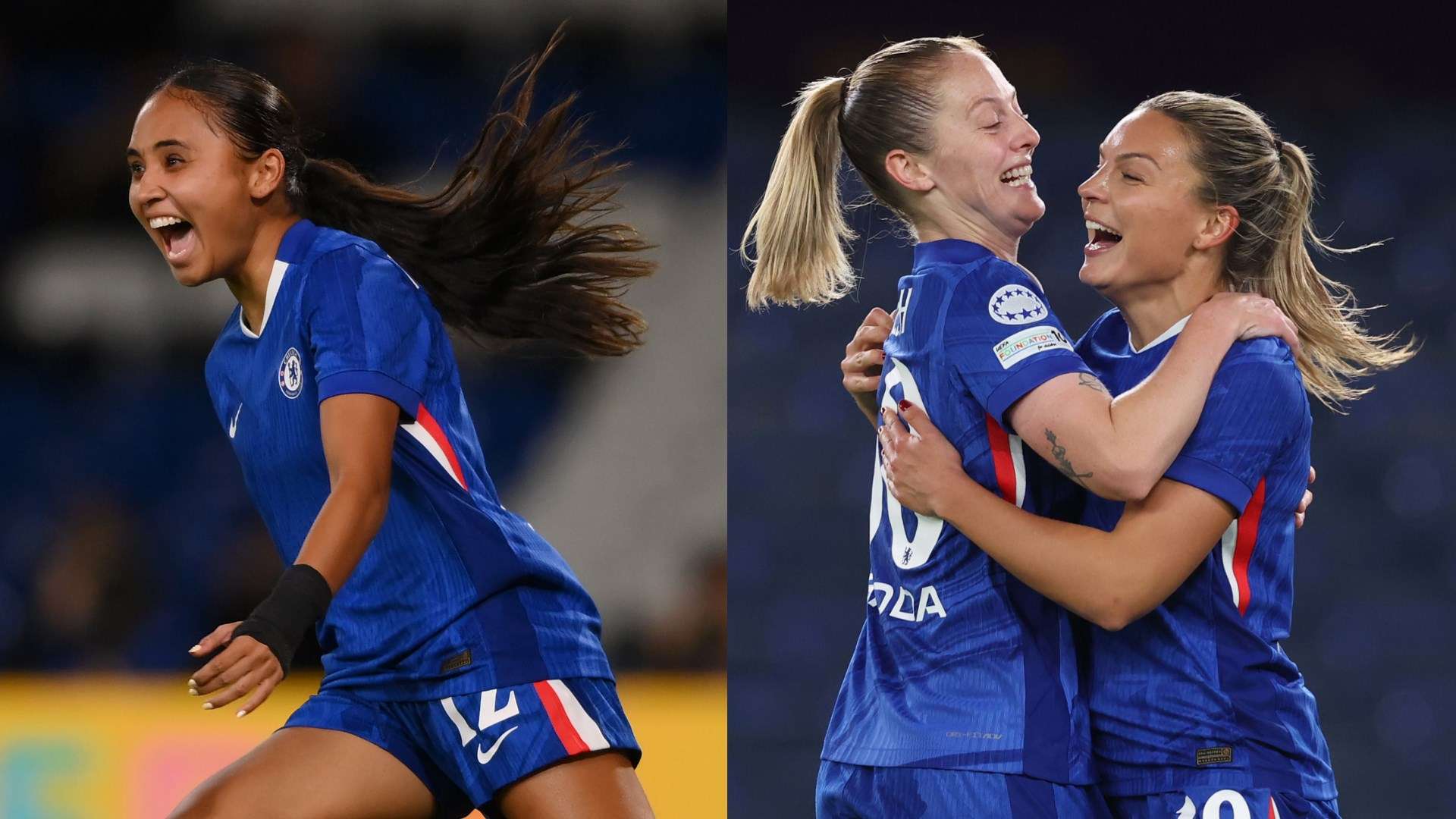 Thompson has lift off as first goal fires Chelsea to UWCL rout  