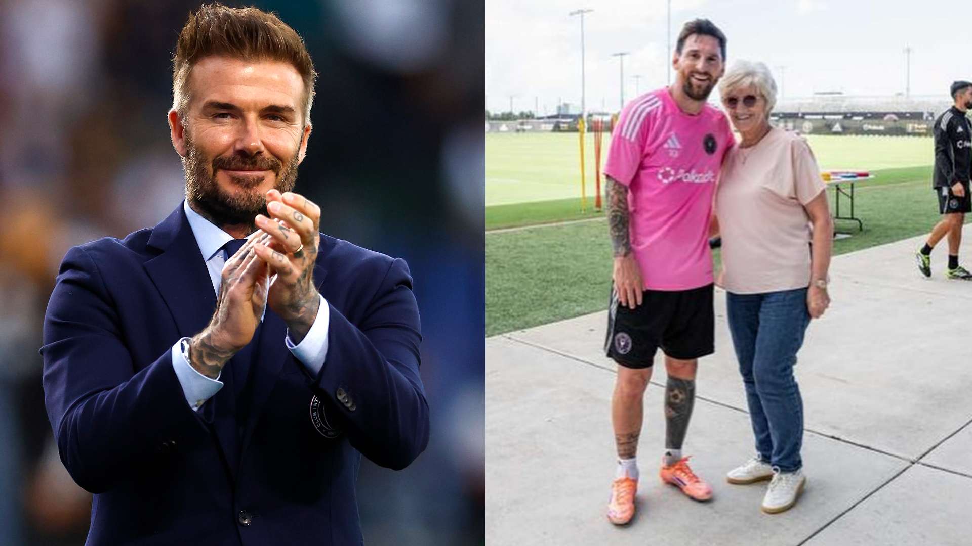 'Mum meets Leo!' - Beckham shares heartwarming Messi encounter   'Mum meets Leo!' - Beckham shares heartwarming Messi encounter
