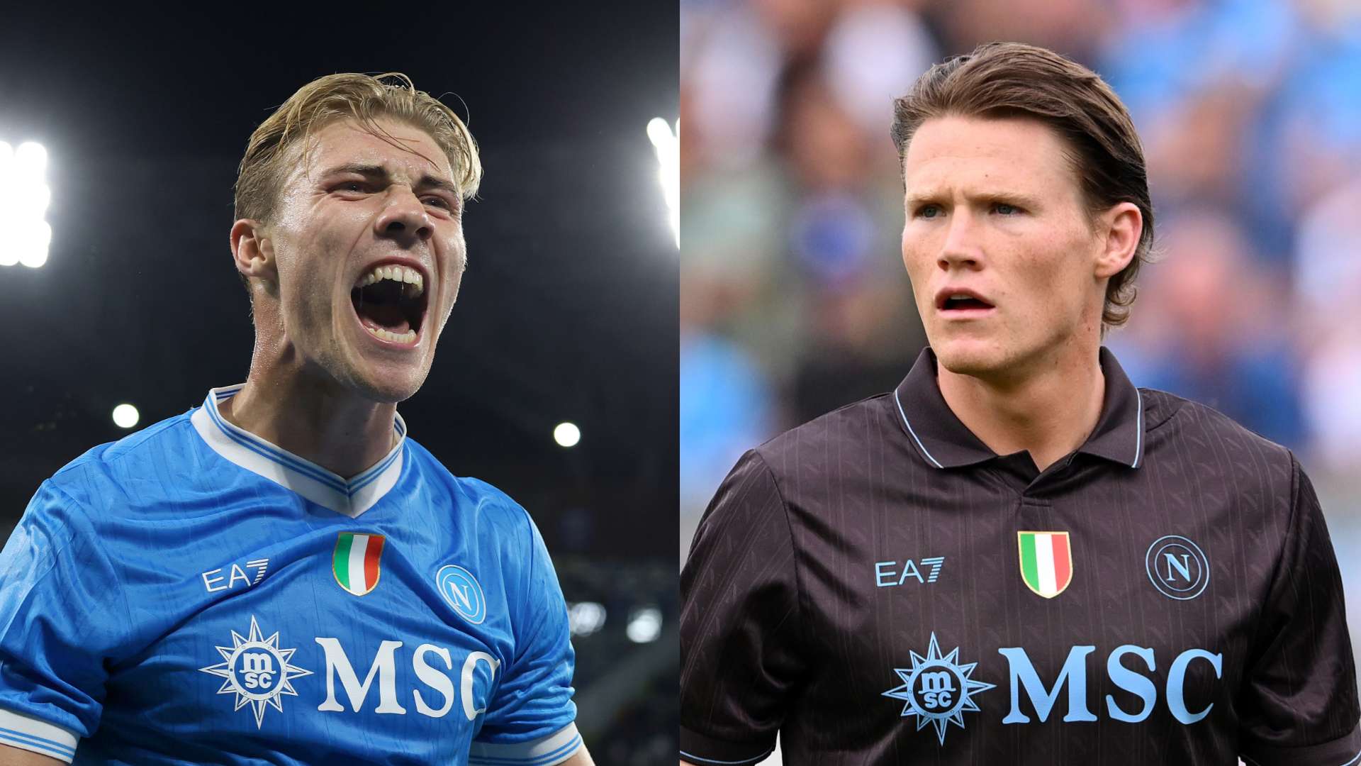 Conte reveals why he left Hojlund & McTominay out of Napoli clash  