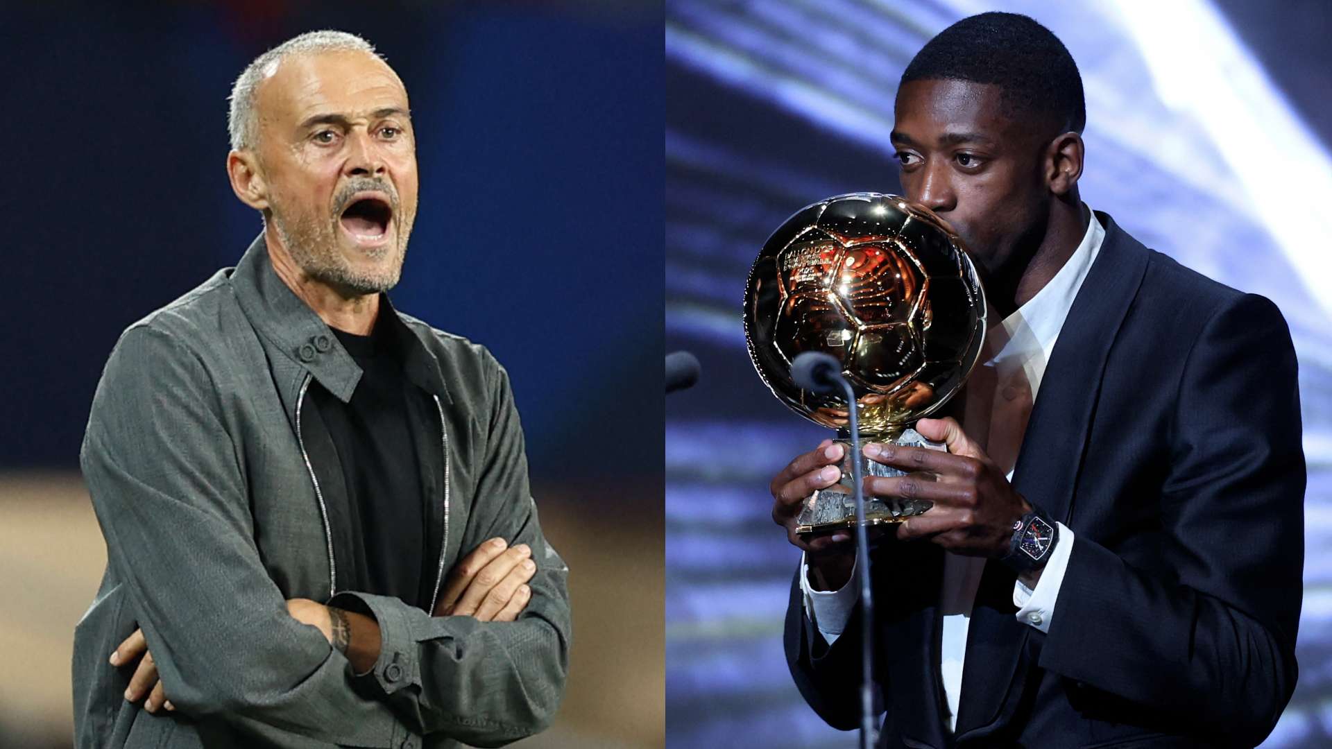 Luis Enrique brutally claims Dembele's Ballon d'Or 'means nothing'  
