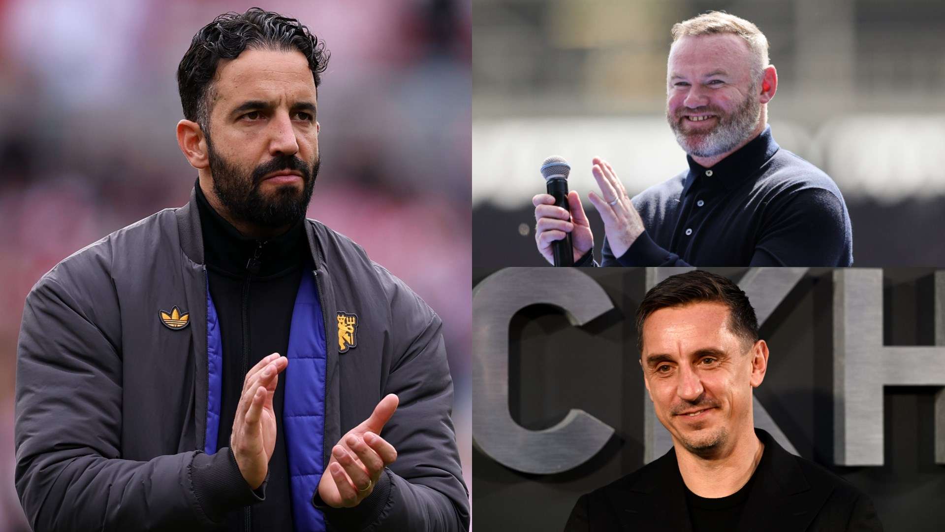 'Nothing to do with system!' - Amorim blasts back at Neville & Rooney  