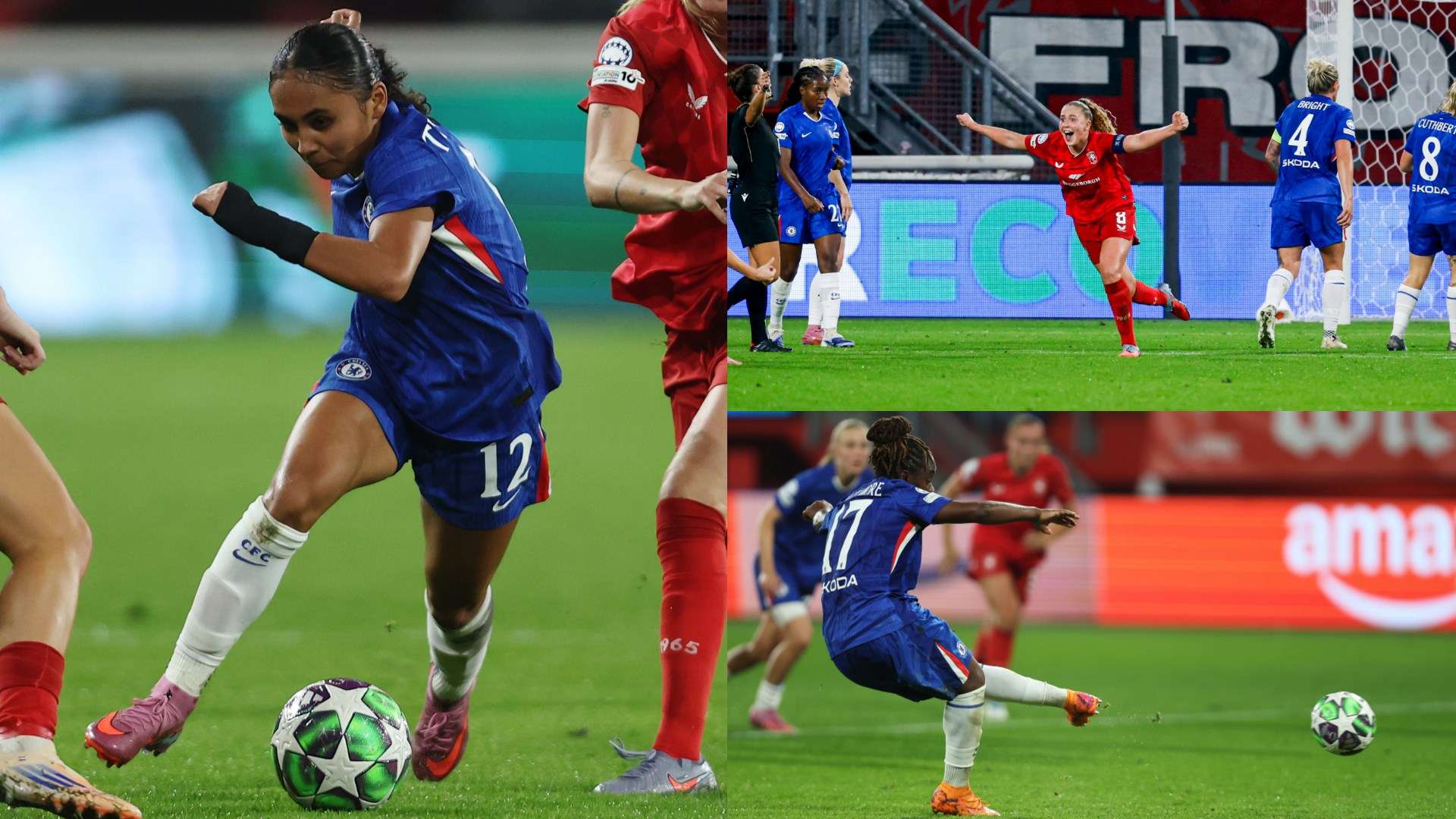 Electric Thompson can't help Chelsea avoid false UWCL start  