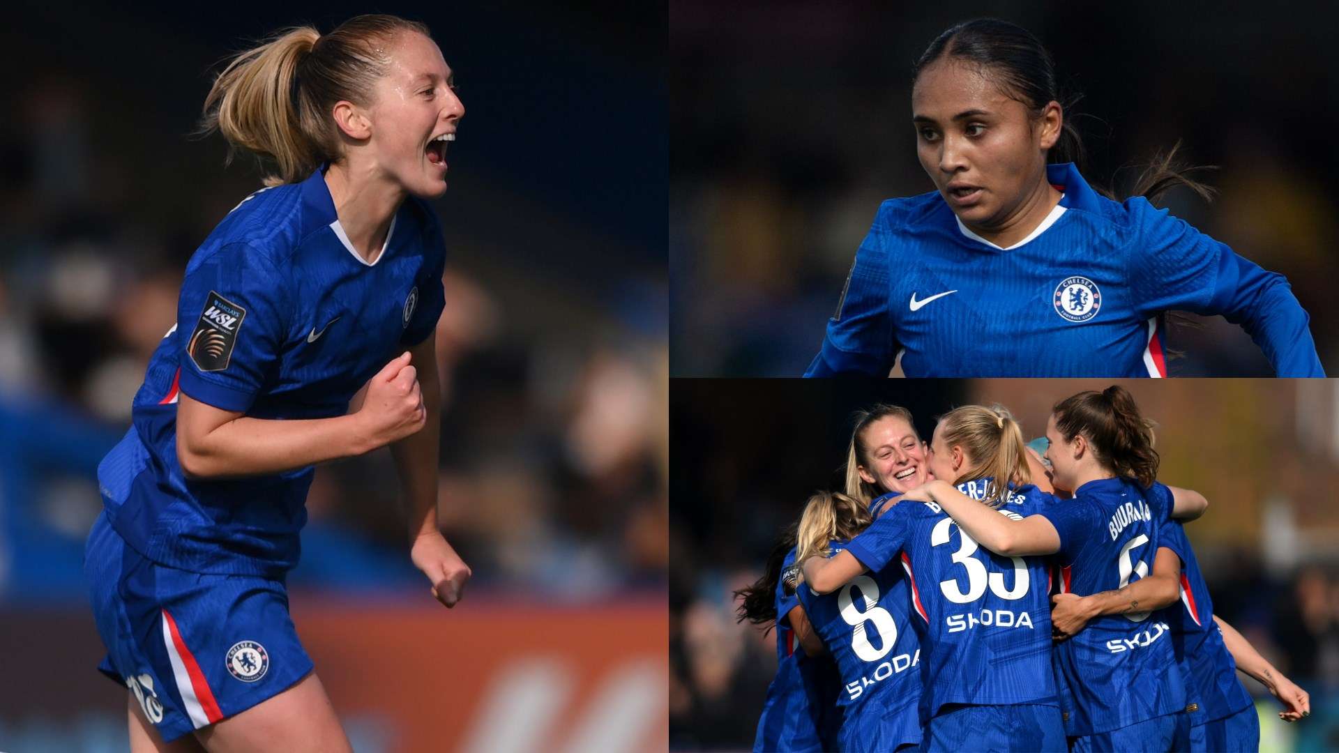 Superb Walsh strike keeps Chelsea top of WSL  