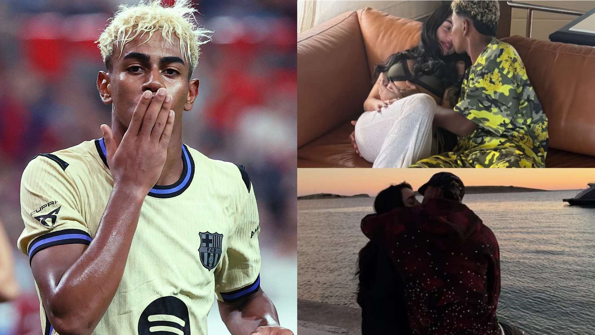 Yamal shares kisses, cuddles & helicopter ride with Nicole  