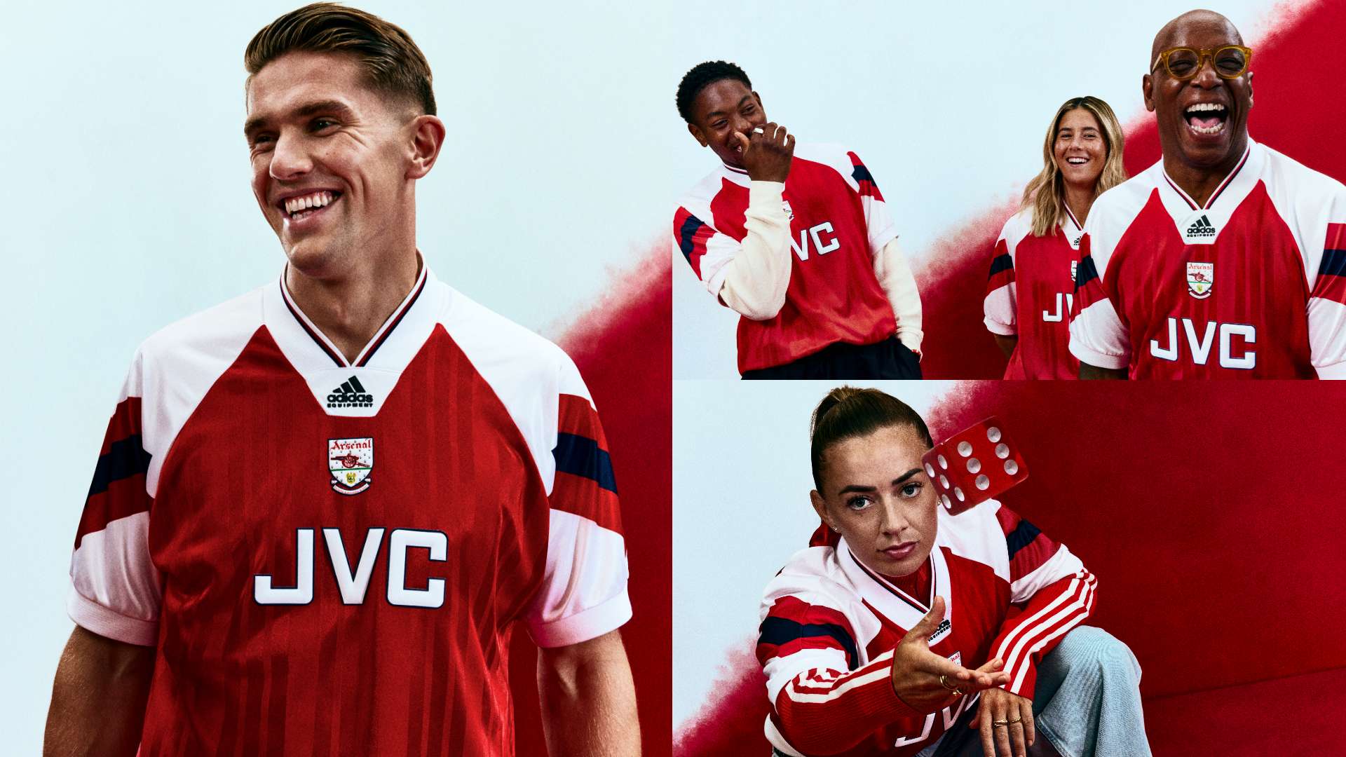 Arsenal & adidas throw back to the 90s! Iconic kit collection  