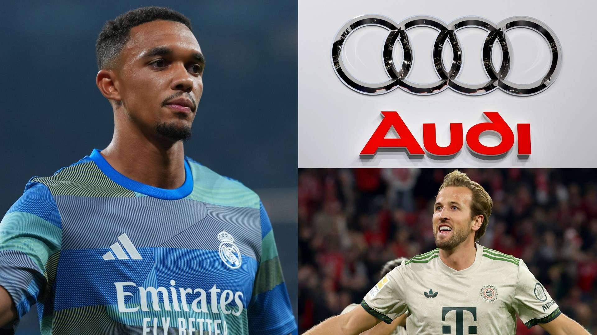Kane gifted £87,000 Audi as Real Madrid hand BMWs to TAA & Bellingham  
