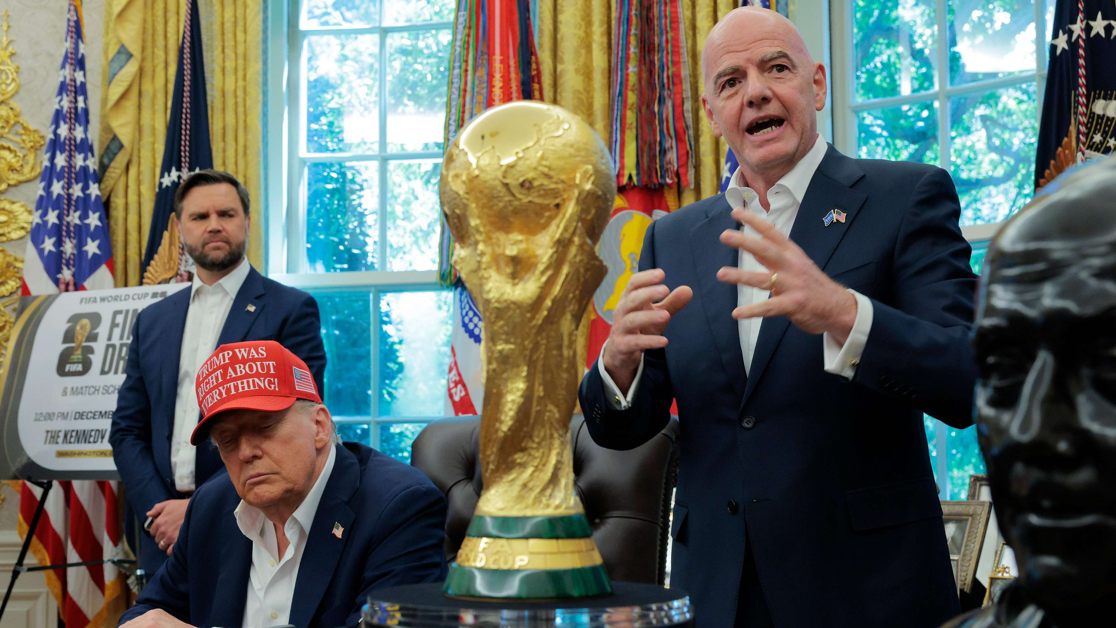 FIFA insist Trump cannot change location of World Cup games  