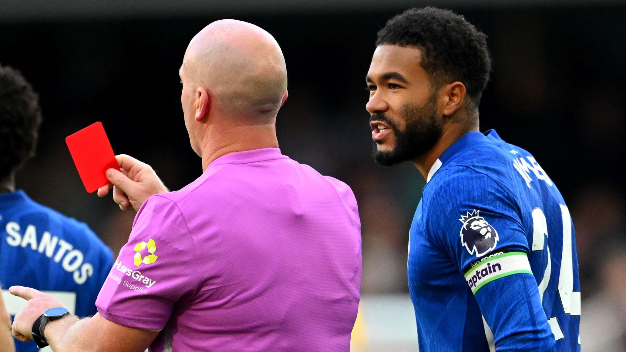 James insists Chelsea don't have problem despite ANOTHER red card  