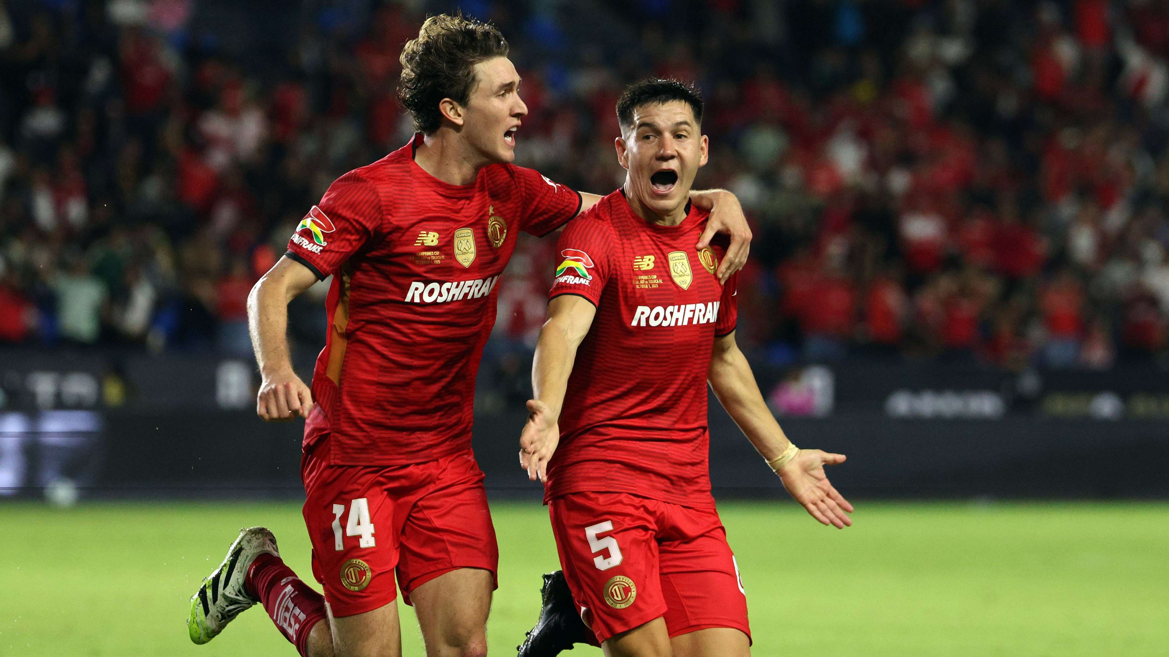 Toluca clinch Campeones Cup in 3-2 victory over LA Galaxy  