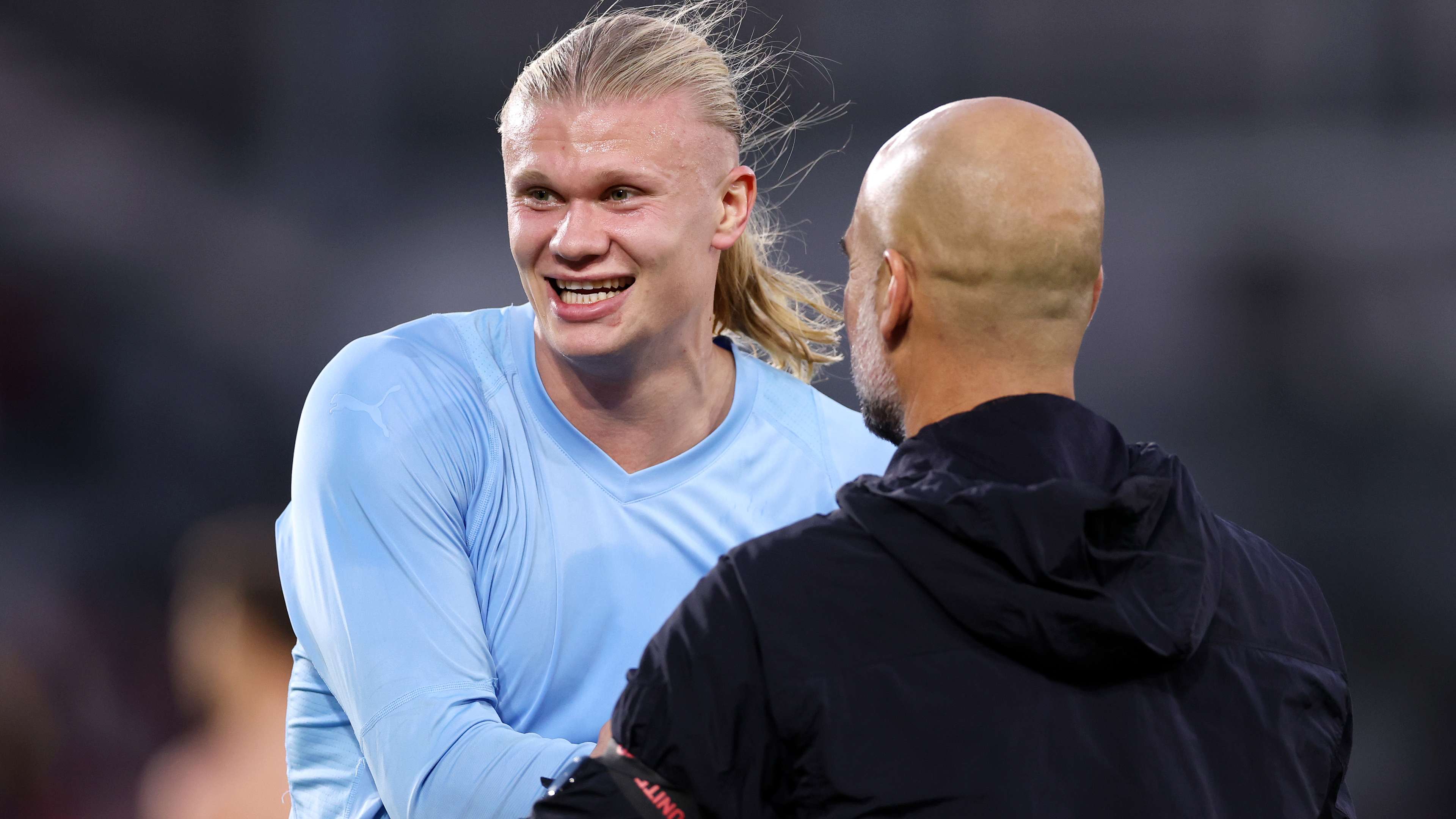 Pep reveals Haaland talks after inspiring win at Brentford  