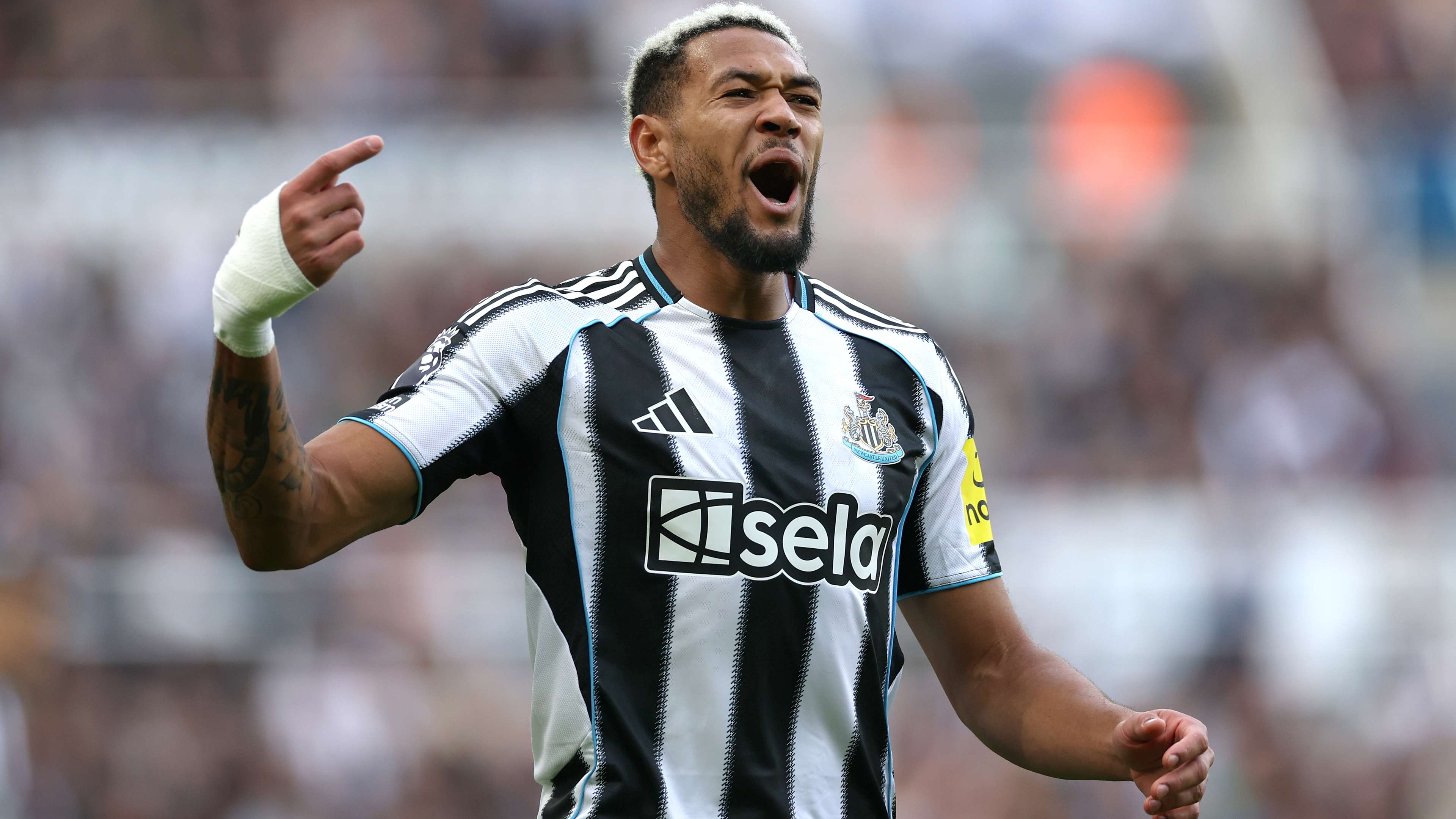 Joelinton makes ambitious goals target vow to mega-money signing Woltemade  