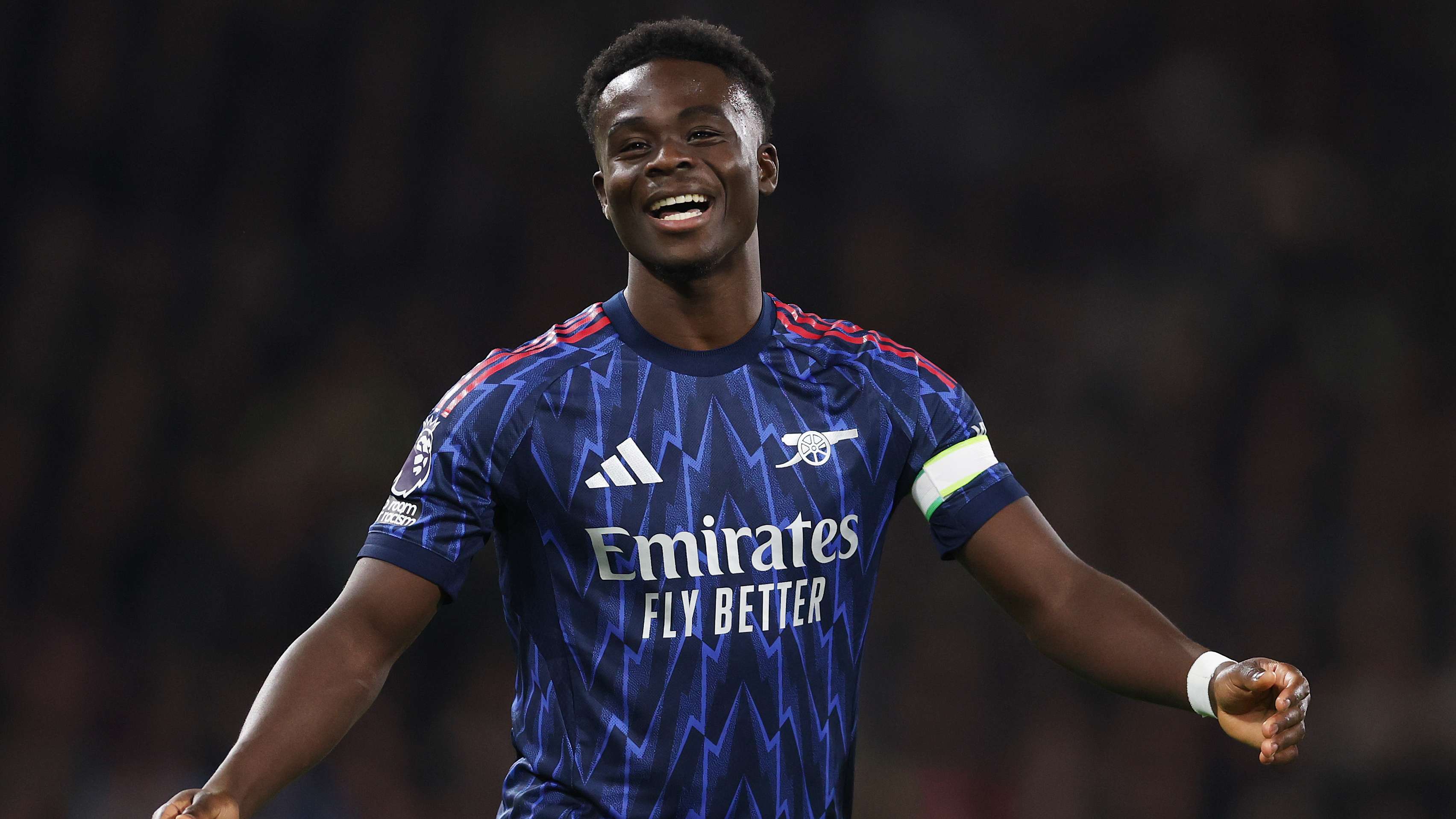 Saka lauded after new attribute on display against Fulham  