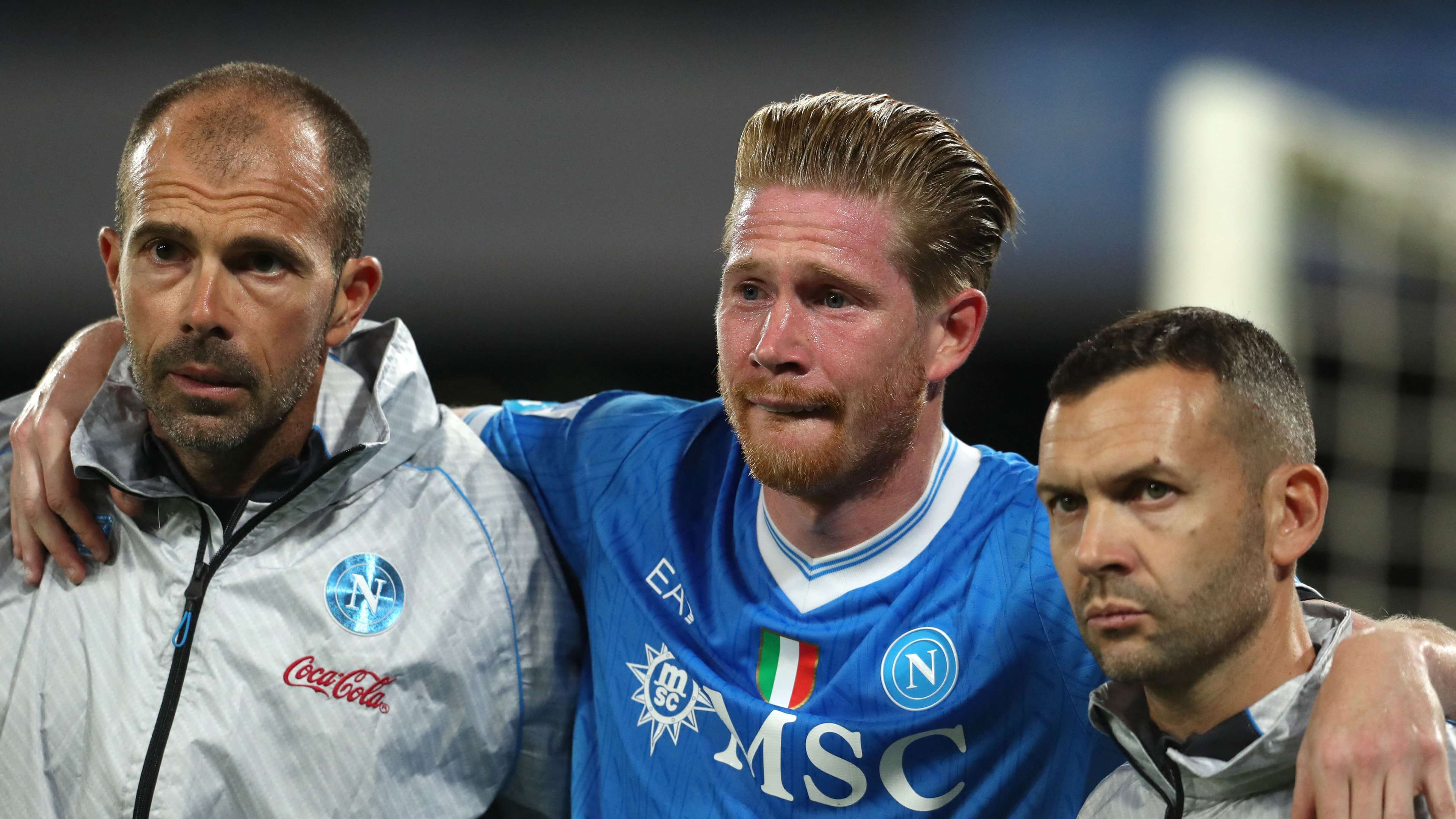 📽️ | De Bruyne suffers injury while scoring penalty for Napoli   📽️ | De Bruyne suffers injury while scoring penalty for Napoli