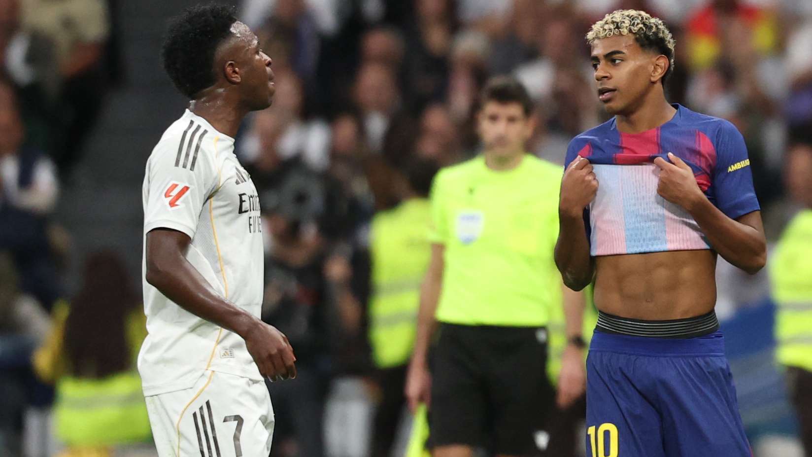 Savage Vinicius jibe at Yamal revealed as Barca wonderkid shut down   Savage Vinicius jibe at Yamal revealed as Barca wonderkid shut down