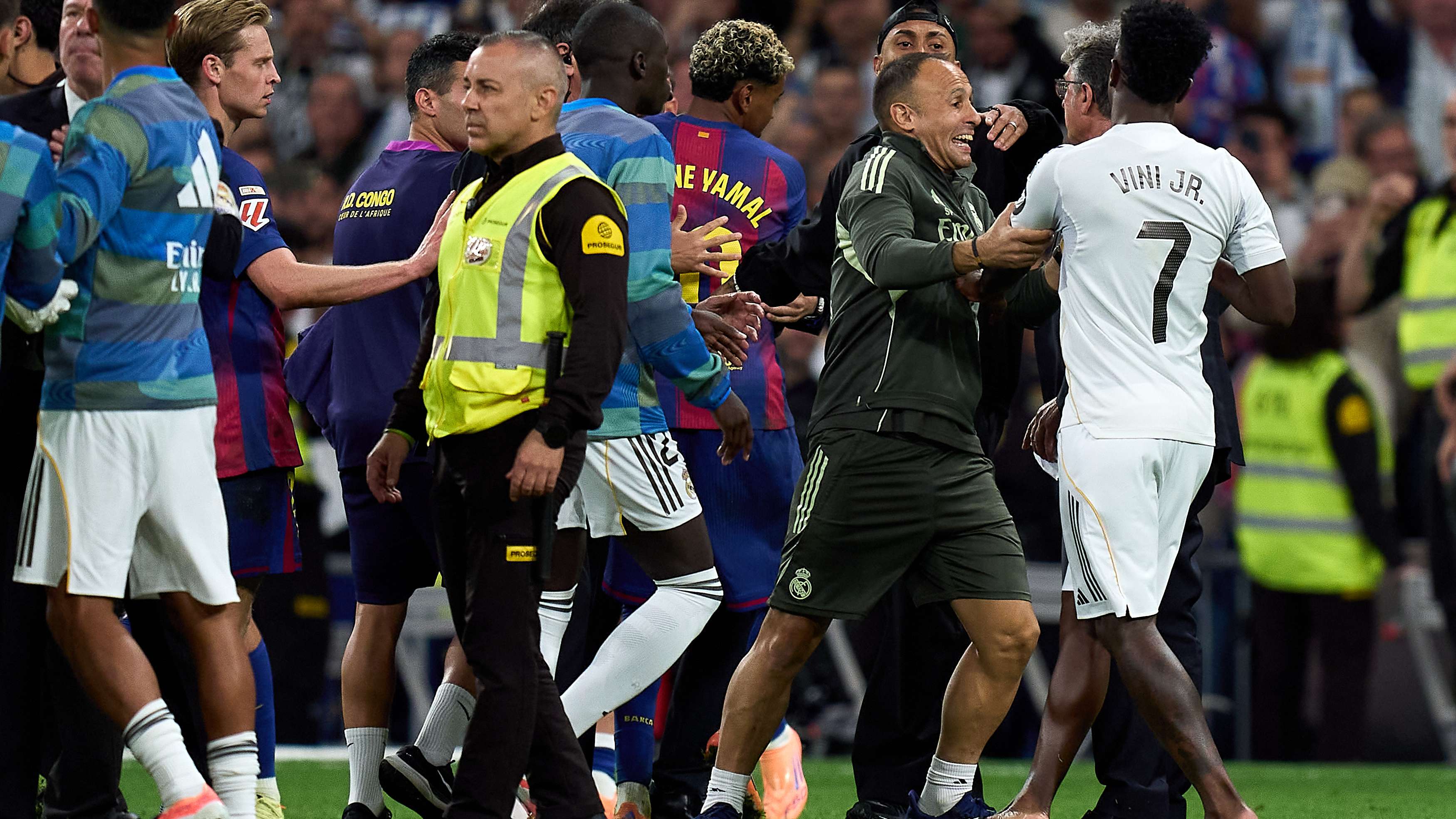 Real Madrid goalkeeper suspended for red card after El Clasico bust-up   Real Madrid goalkeeper suspended for red card after El Clasico bust-up