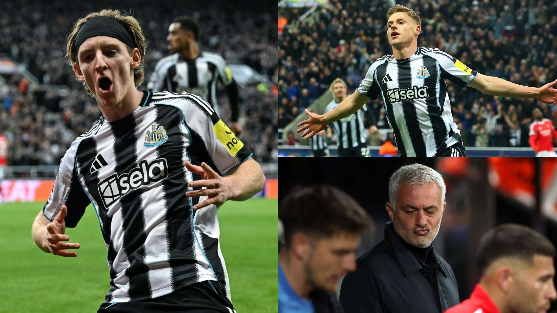 Gordon loves the UCL! Newcastle make Mourinho miserable  